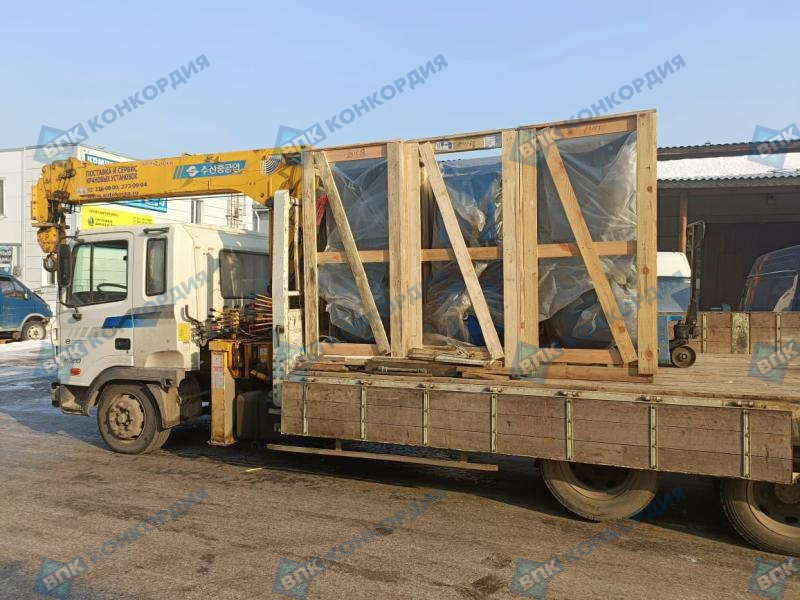 Отгрузка винтового компрессора Remeza ВК20Е-10-500Д в г. Красноярск