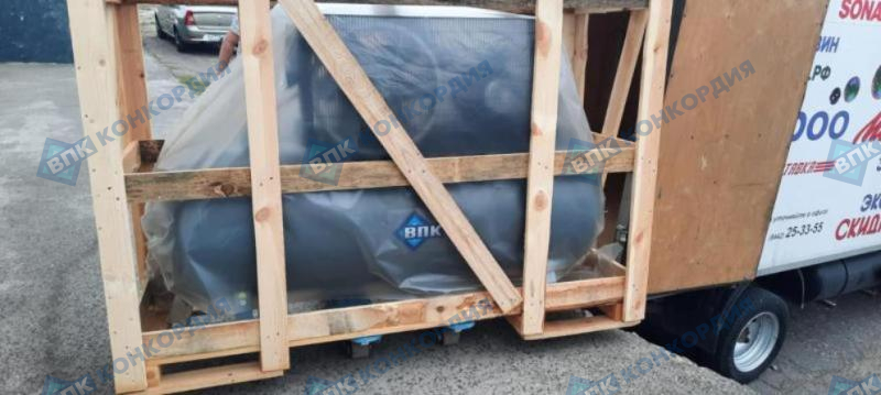 Отгрузка поршневого компрессора Remeza СБ4/Ф-500.LT100-7,5 кВт (AirCast) в г. Волгоград