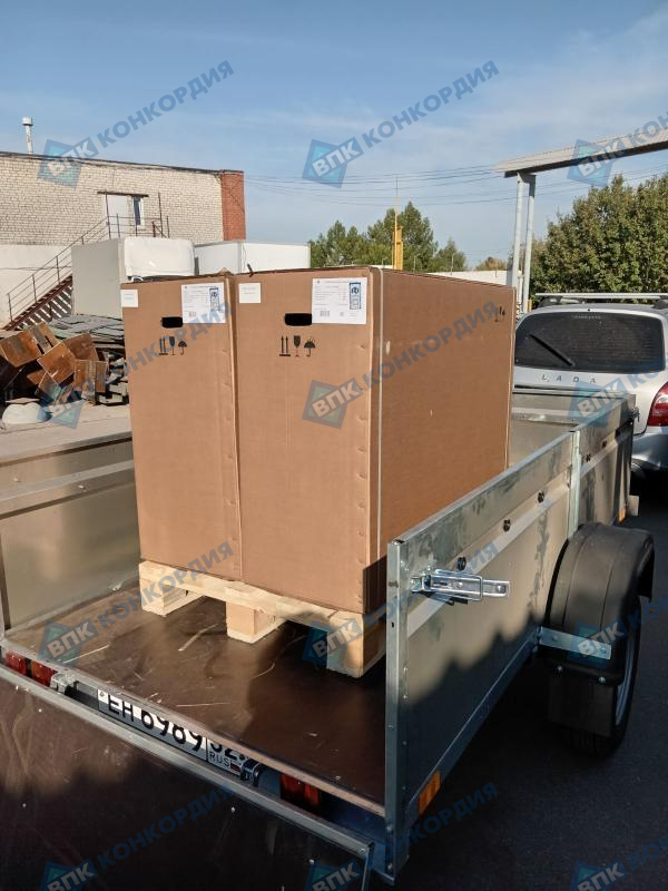 Отгрузка поршневых компрессоров Remeza СБ4/С-100.LB30A (AirCast) в г. Нижний Новгород