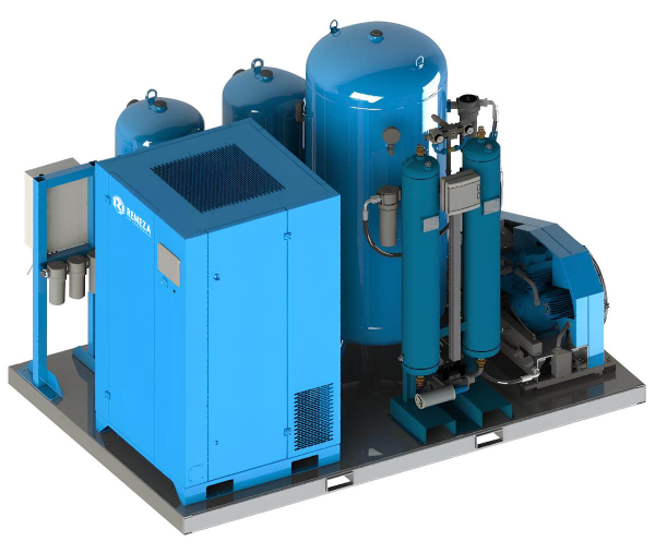 Модульная компрессорная станция Ремеза МКР30-1-8 фото