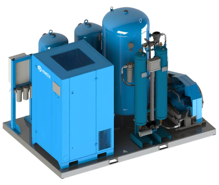 Модульная компрессорная станция Ремеза МКР240-2-8 фото