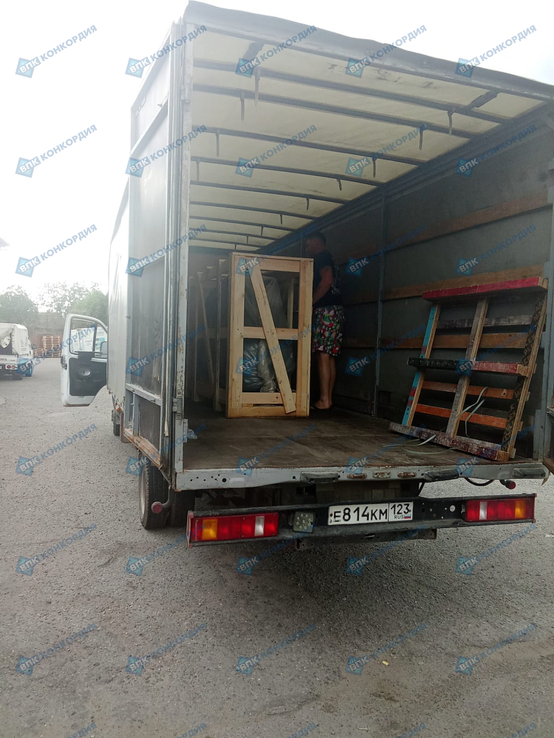 Отгрузка поршневого компрессора Remeza СБ4/Ф-500.LT100/16-11 в г. Краснодар